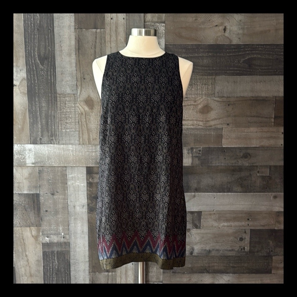 Anthropologie Staring At Stars sleeveless dress large whimsigoth dark romantic